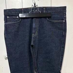 Spoke 14 Oz Men's Japanese Selvedge Denim Jeans Dark Rinse Build A Waist 37